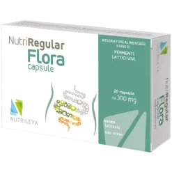 Nutriregular Flora Integratore Fermenti Lattici 20 Capsule