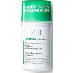 SVR Spirial Vegetal - Deodorante Roll-On Anti-Traspirante Senza Sali di Alluminio - 50 ml