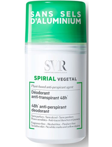 Svr spirial vegetal - deodorante roll-on anti-traspirante senza sali di alluminio - 50 ml