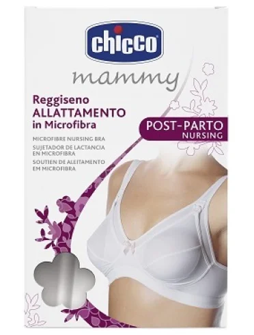 Chicco mammy reggiseno microfibra allattamento bianco 5d Chicco mammy reggiseno microfibra allattamento bianco 5d
