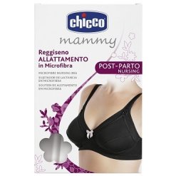 Chicco Mammy Reggiseno Allattamento Microfibra Nero Taglia 6C