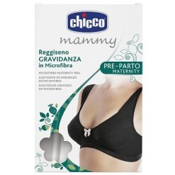 Chicco Mammy Reggiseno Gravidanza Microfibra Nero Taglia 3C