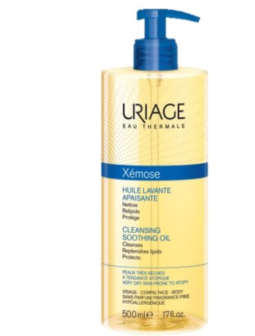 Uriage xemose - olio detergente corpo lenitivo - 500 ml