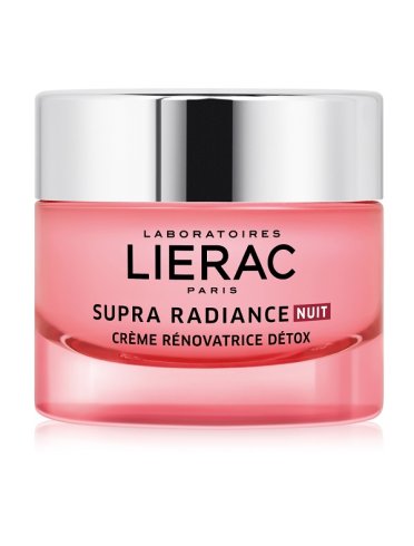 Lierac supra radiance - crema viso notte anti-ossidante illuminante - 50 ml