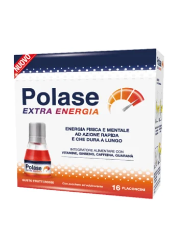 Polase extra energia integratore 16 flaconcini Polase extra energia integratore 16 flaconcini