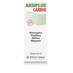Ansiplus Cardio Gocce - Integratore Benessere Cardiovascolare - 50 ml
