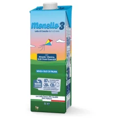 Monello 3 Latte Liquido da 1 a 3 Anni 1 Litro