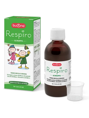 Buona respiro sciroppo tosse 140 ml Buona respiro sciroppo tosse 140 ml