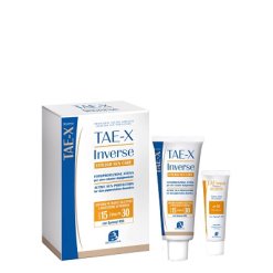 Biogena Tae X Inverse Vitiligo Suncare - Fotoprotettore per Depigmentazione con Protezione Solare Bassa SPF 15 - 50 ml