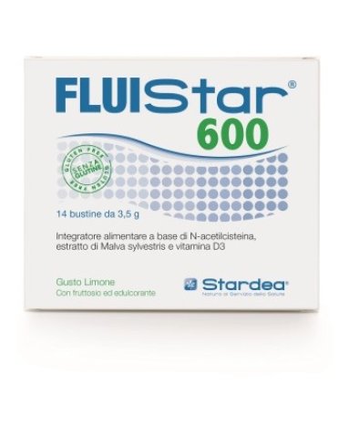 Fluistar 600 - integratore per vie respiratorie - 14 bustine