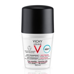 Vichy Homme - Deodorante Uomo Anti-Macchie Roll-On - 50 ml