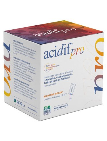 Acidif pro - integratore per il benessere delle vie urinarie - 30 bustine