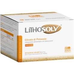 Lithosolv - Integratore di Citrato di Potassio - 60 Bustine