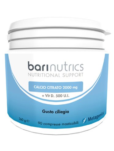 Barinutrics calcio citrato ciliegia ita 90 compresse