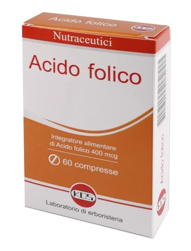 Acido folico 400mcg 60 compresse