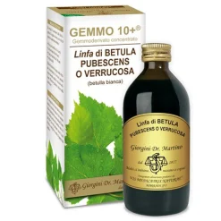 Gemmo 10+ Linfa di Betulla - Integratore Drenante - 200 ml