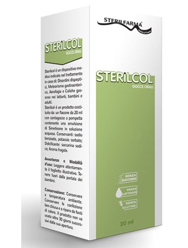 Sterilcol gocce orali sospensione gastrofunzionale flaconcino 20 ml