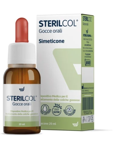 Sterilcol gocce orali sospensione gastrofunzionale flaconcino 20 ml Sterilcol gocce orali sospensione gastrofunzionale flaconcino 20 ml