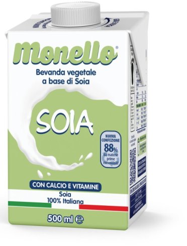 Monello soia bevanda vegetale uht di soia 1000 ml