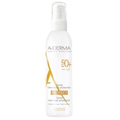 A-Derma Protect - Spray Solare Corpo con Protezione Molto Alta SPF 50+ - 200 ml
