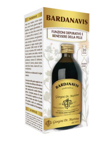 Bardanavis liquido analcolico 200 ml