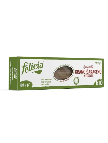 Felicia bio saraceno spaghetti bio 400 g Felicia bio saraceno spaghetti bio 400 g