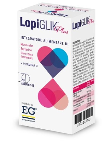 Lopiglik plus integratore controllo del colesterolo 20 compresse