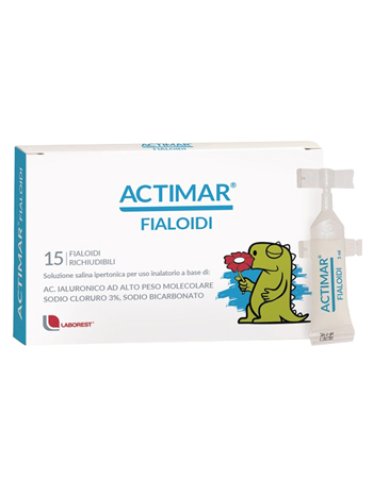 Actimar fialoidi - soluzione salina ipertonica - 15 fiale x 5 ml
