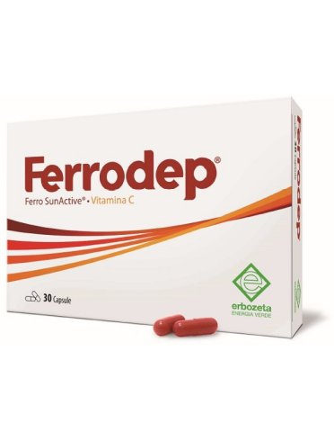 Ferrodep - integratore di ferro - 30 capsule