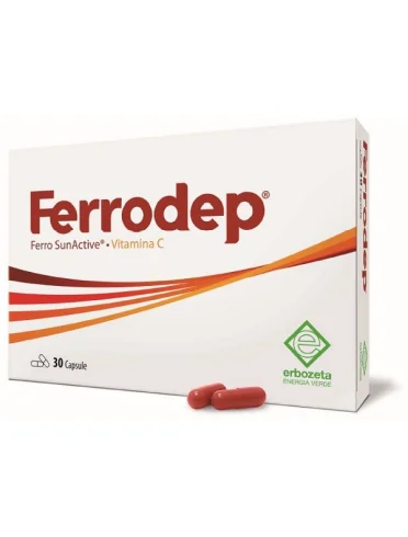 Ferrodep - integratore di ferro - 30 capsule Ferrodep - integratore di ferro - 30 capsule