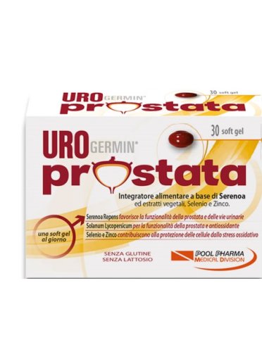 Urogermin prostata benessere sistema urinario 30 softgel