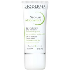 Bioderma Sebium Mat Control - Crema Viso Idratante Lenitivo - 30 ml