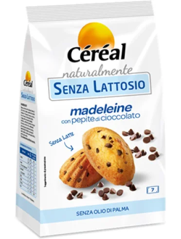 Cereal madeleine pepite cioccolato naturalmente senza lattosio 210 g Cereal madeleine pepite cioccolato naturalmente senza lattosio 210 g