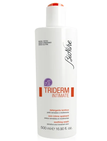 Bionike triderm intimate - detergente intimo lenitivo ph 7.0 - 500 ml Bionike triderm intimate - detergente intimo lenitivo ph 7.0 - 500 ml