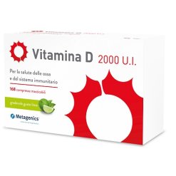 Vitamina D 2000 U.I. - Integratore per Ossa e Sistema Immunitario - 168 Compresse