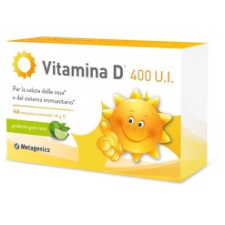 Vitamina D 400 U.I. - Integratore per Ossa e Sistema Immunitario - 168 Compresse