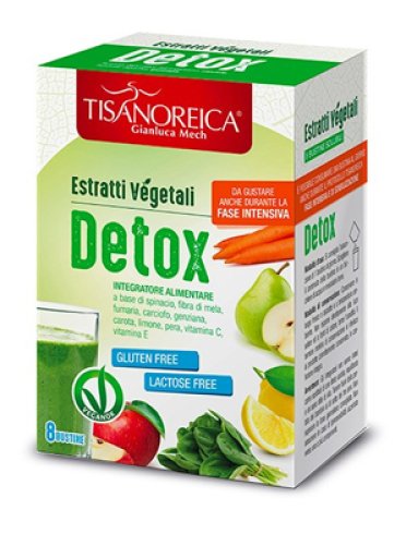 Tisanoreica estratto vegetale detox 8 bustine 5 g