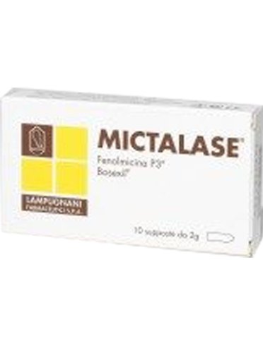 Mictalase - trattamento infiammazione della prostata - 10 supposte