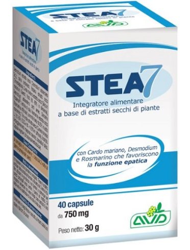 Stea7 - integratore per la funzione epatica - 40 capsule