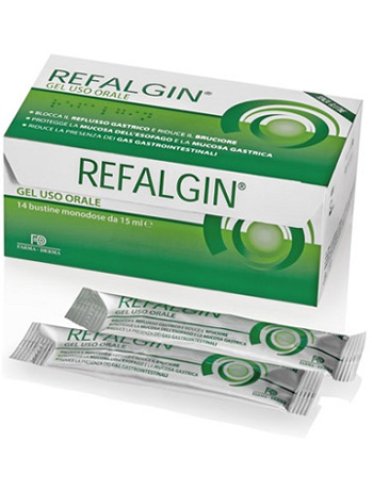 Refalgin gel - trattamento del reflusso gastro-esofageo - 14 bustine