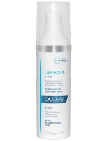 Ducray keracnyl - siero viso donna anti-imperfezioni - 30 ml