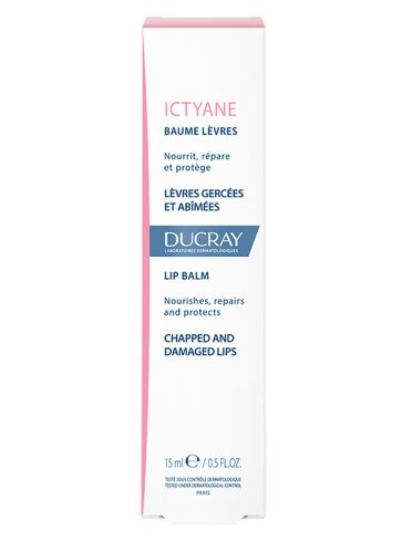 Ducray ictyane - balsamo labbra nutriente - 15 ml