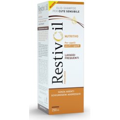 RestivOil Fisiologico Nutritivo - Olio-Shampoo per Capelli Secchi e Opachi - 250 ml