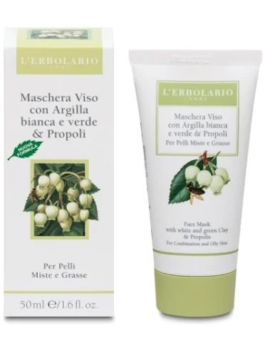 Maschera viso argilla/propoli Maschera viso argilla/propoli