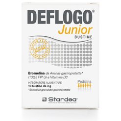 Deflogo Junior - Integratore Sistema Immunitario - 10 Bustine