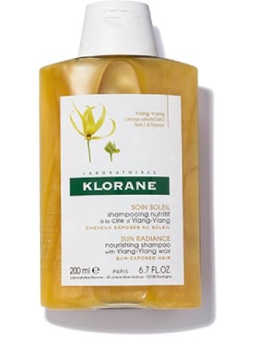 Klorane shampoo alla cera di ylang ylang 200 ml