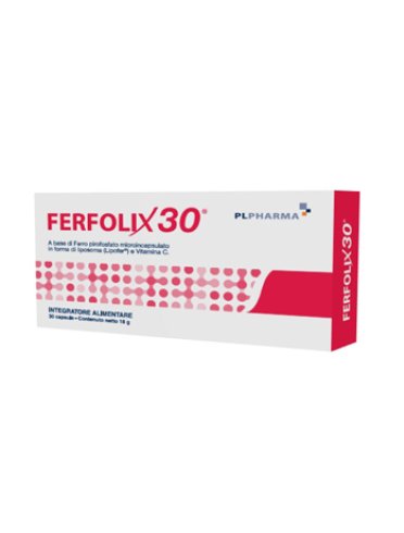 Ferfolix30 integratore ferro 30 capsule