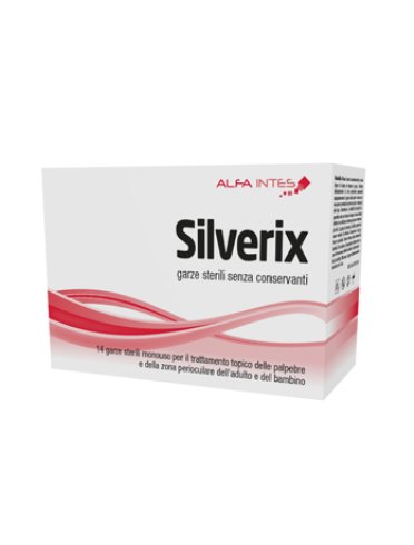 Silverix garze sterili igiene perioculare 14 pezzi