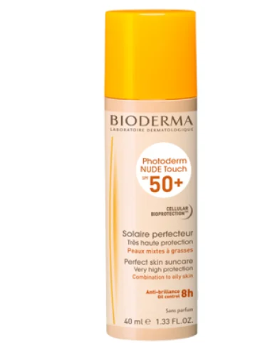 Bioderma photoderm nude touch dore' spf 50+ 40 ml Bioderma photoderm nude touch dore' spf 50+ 40 ml