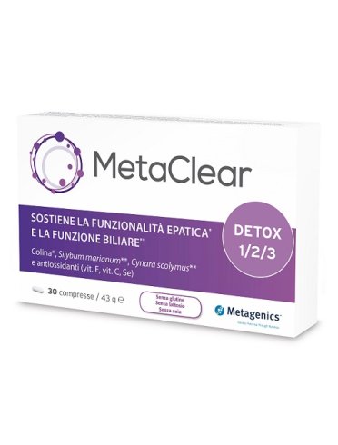 Metaclear - integratore antiossidante - 30 compresse